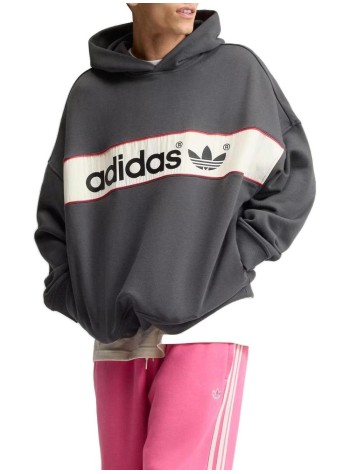 adidas originals sudadera hombre block hoodie - lf3019 utiblk 2