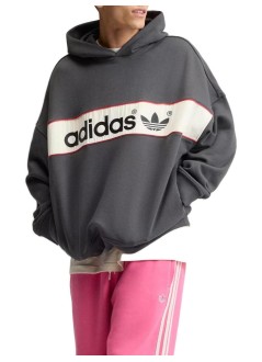adidas originals sudadera hombre block hoodie - lf3019 utiblk