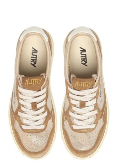autry sneaker womanmedalist low wom yb01 laminated - aulwyb01 yb01