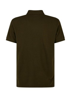 polo ralph lauren polo hombre sskccmslm1-short sleeve-knit - 710680784541 company olive c8526