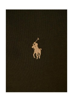 polo ralph lauren polo hombre sskccmslm1-short sleeve-knit - 710680784541 company olive c8526