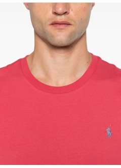 polo ralph lauren camiseta hombre sscncmslm2-short sleeve-t-shirt - 710671438539 nantucket red c7560