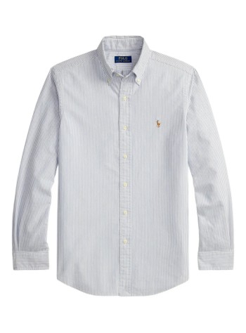 polo ralph lauren camiseria hombre cubdppcs-long sleeve-sport shirt - 710953704501 6636a navy white