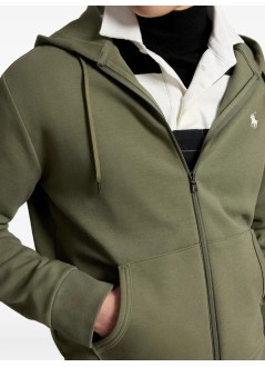 polo ralph lauren sudadera hombre lsfzhoodm1-long sleeve-sweatshirt - 710881517520 cruise olive c1730