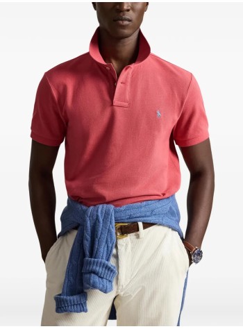 polo ralph lauren polo hombre sskccmslm1-short sleeve-knit - 710680784544 nantucket red c7560 2