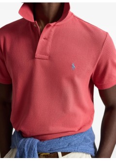 polo ralph lauren polo hombre sskccmslm1-short sleeve-knit - 710680784544 nantucket red c7560