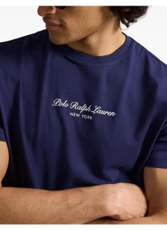 polo ralph lauren camiseta hombre knit-t-shirt - 710b26090003 newport navy