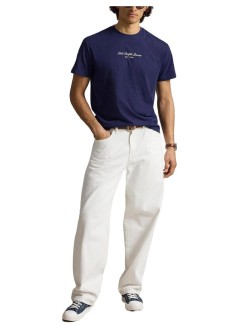 polo ralph lauren camiseta hombre knit-t-shirt - 710b26090003 newport navy