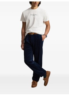 polo ralph lauren camiseta hombre knit-t-shirt - 710b26090001 white