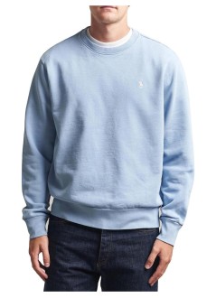 polo ralph lauren sudadera hombre knit-pullover-sweatshirt - 710b31423001 chambray blue