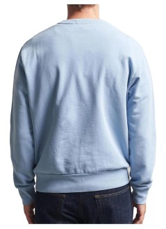 polo ralph lauren sudadera hombre knit-pullover-sweatshirt - 710b31423001 chambray blue