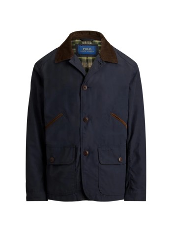 polo ralph lauren outerwear hombre woven-field-jacket - 710b15977002 collection navy