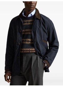 polo ralph lauren outerwear manwoven-field-jacket - 710b15977002 collection navy