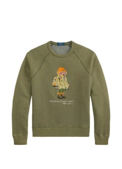 polo ralph lauren sweater manknit-sweatshirt - 710b28795001 cruise olive