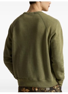 polo ralph lauren sweater manknit-sweatshirt - 710b28795001 cruise olive