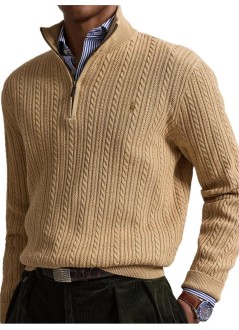 polo ralph lauren punto hombre sweater-pullover - 710b26776003 camel melange