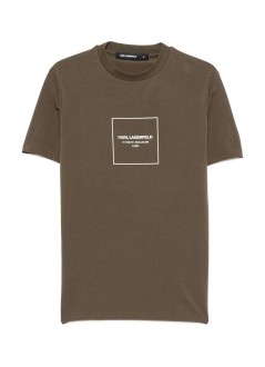 karl lagerfeld camiseta hombre t-shirt crewneck - 755033563221 460