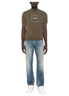 karl lagerfeld camiseta hombre t-shirt crewneck - 755033563221 460