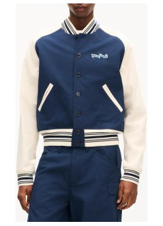 kenzo outerwear hombre kenzo jumping tiger varsity jacket - fg65bl1929pk 76