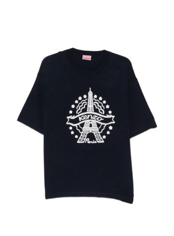 kenzo camiseta hombre rws kenzo eiffel tower design t-shirt - fg65to8153fh 79