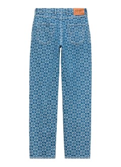 kenzo pantalon jeans hombre kenzogram cargo monkey fit jeans - fg65dp4277j4 dt