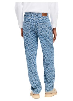 kenzo pantalon jeans hombre kenzogram cargo monkey fit jeans - fg65dp4277j4 dt