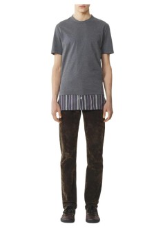 lanvin camiseta hombre t-shirt détail chemise - rmts0412j060a26 177