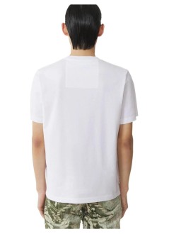 lanvin camiseta hombre t-shirt logo m&d - rmts0012j321a26 01
