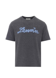 lanvin camiseta hombre t-shirt logo lanvin - rmts0012j060a26 177
