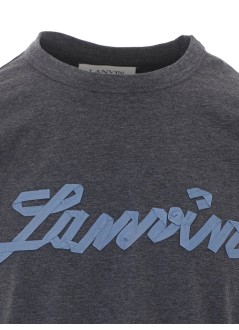 lanvin camiseta hombre t-shirt logo lanvin - rmts0012j060a26 177