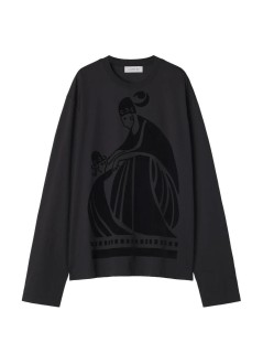 lanvin camiseta hombre t-shirt manches longues logo m&d - rmts0052j040a26 10
