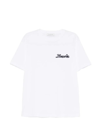 lanvin camiseta hombre embroidered small logo t-shirt - rmts0012j316p26 01