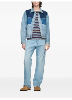maison margiela outerwear hombre trucker jacket - s50am0677s30561 988