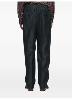 maison margiela pantalon hombre drawstring trousers - s50ka0735m35996 511