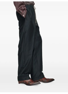 maison margiela pantalon hombre drawstring trousers - s50ka0735m35996 511