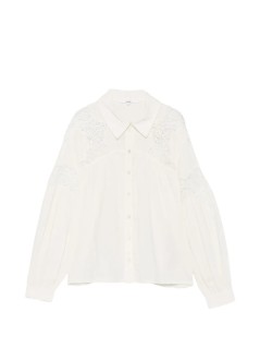 ba&sh t-shirt womanshirt roseanne - 1h26rose ecru