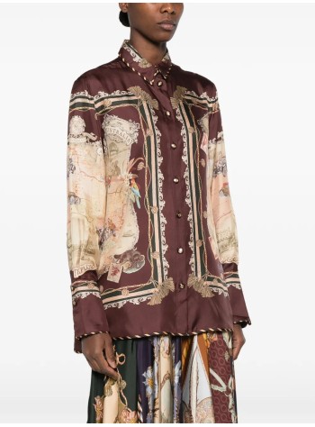 zimmermann shirt womanvaliant twill shirt - 0901tf261 plscf 2