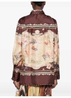 zimmermann shirt womanvaliant twill shirt - 0901tf261 plscf