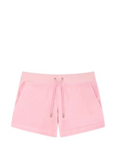 sporty & rich short pant womansignature logo krystal short - sh05773326p144 4028