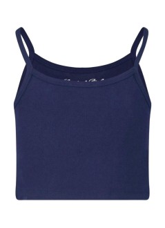 sporty & rich top womansignature ny box tank - to10873329bl106 3902