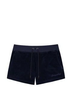 sporty & rich pantalon corto mujer signature logo krystal short - sh05773326bl106 3902