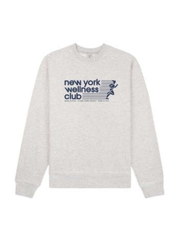sporty & rich sudadera mujer usa wellness club crewneck - st09873128gy03 19