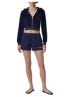 sporty & rich pantalon corto mujer hwcny disco short - sh03773092bl106 3902