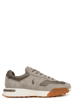 polo ralph lauren sneaker hombre eldridge-sneakers-low top lace - 809p15701003 earth grey bungee cord