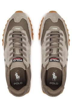 polo ralph lauren sneaker hombre eldridge-sneakers-low top lace - 809p15701003 earth grey bungee cord