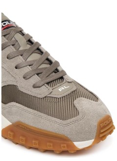 polo ralph lauren sneaker hombre eldridge-sneakers-low top lace - 809p15701003 earth grey bungee cord