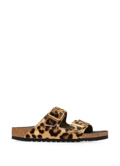 birkenstock sandal womanarizona fur - 1032839 leo natural