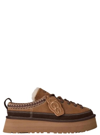 ugg zueco mujer w heritage lace-up slipper - 1180361 che