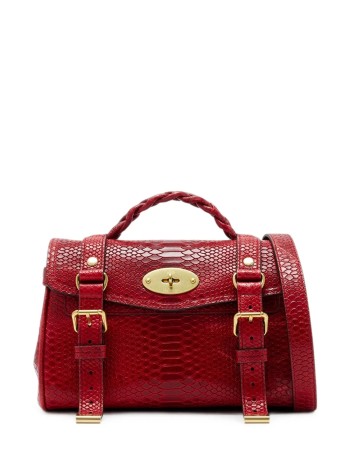 mulberry handbag mujer mini alexa wxd snke print - rl0217787 k569