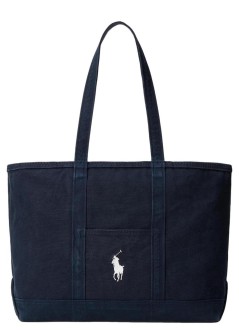 polo ralph lauren tote manpp icn tte m-tote-medium - 405p02124002 navy navy
